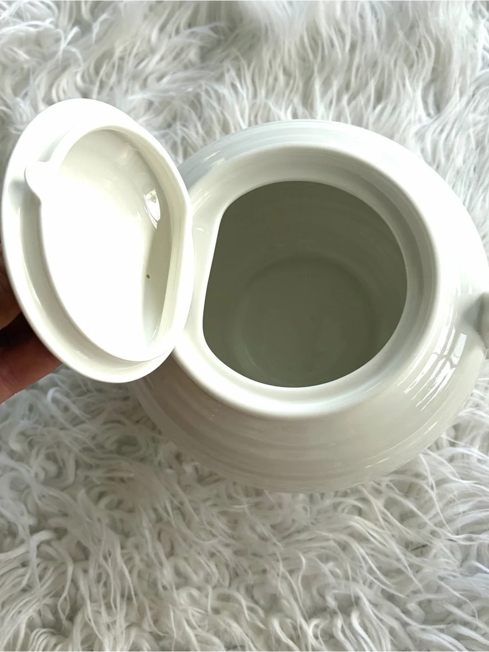 Sophie Conran White Ceramic Teapot - Classic Porcelain Tea Pot NWOT